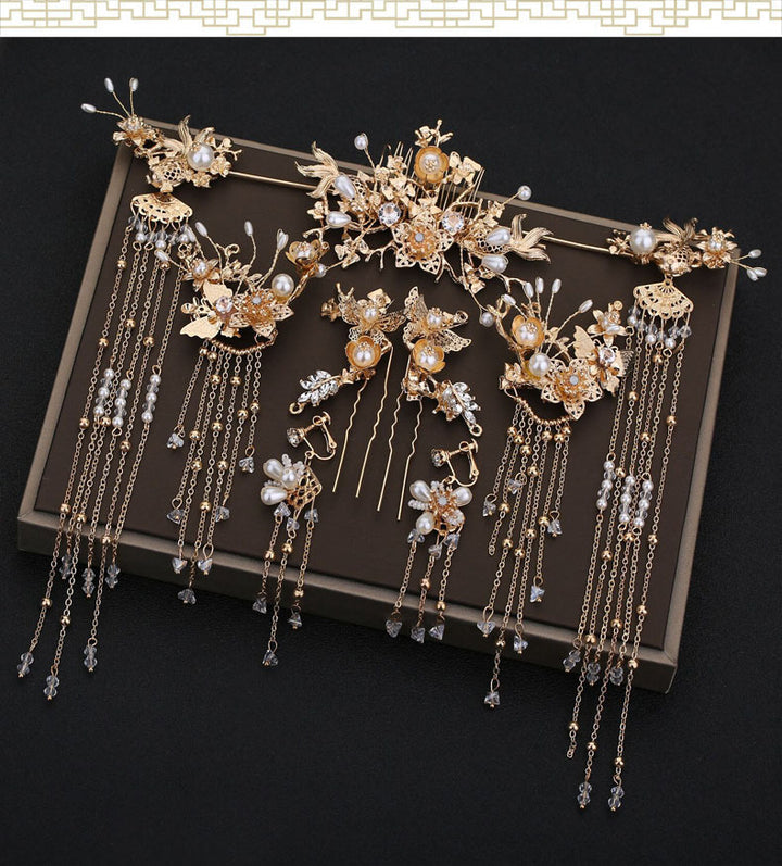 bijoux de mariée chinois