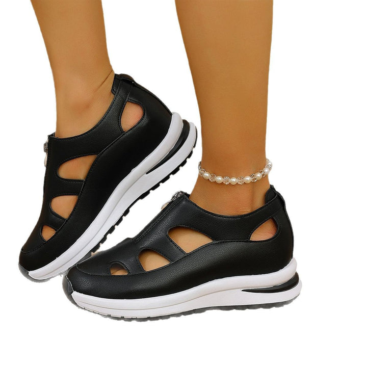 Baotou Chunky-sole Soft-soled Sandals Women's Casual