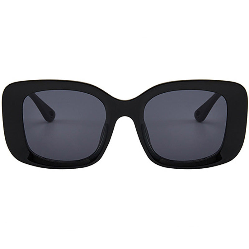 Lunettes de soleil carrées grand format pour hommes et femmes