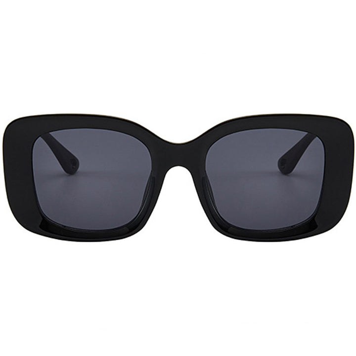 Lunettes de soleil carrées grand format pour hommes et femmes