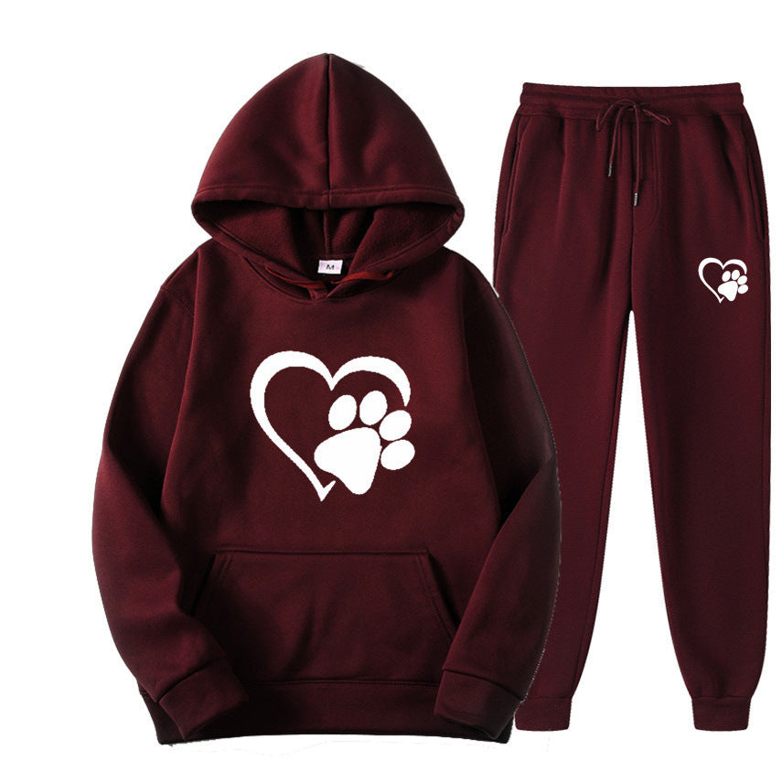 Mens And Womens Printed Hoodie Sets