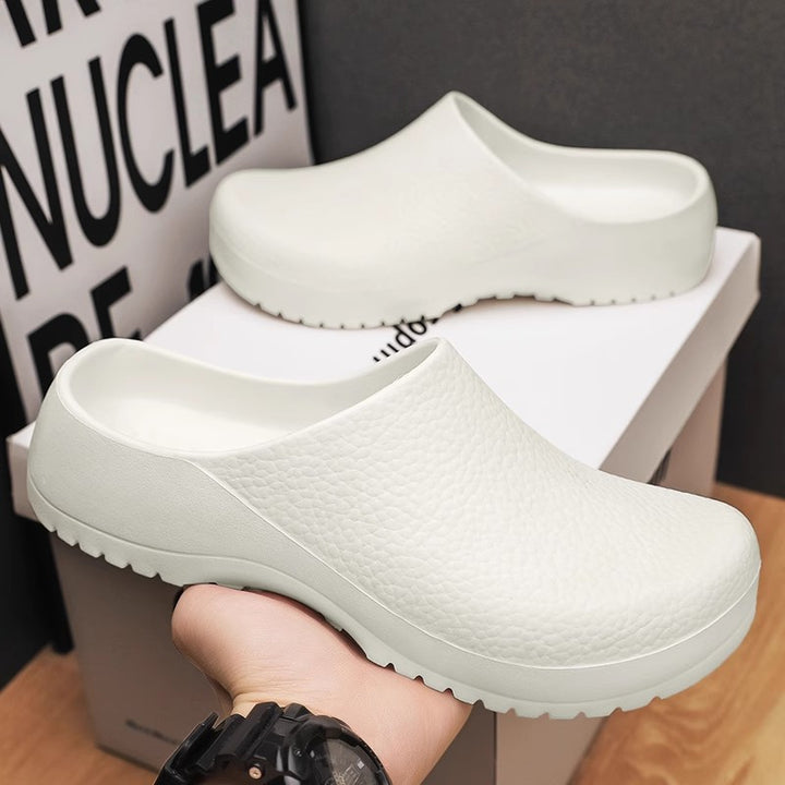 EVA Waterproof And Non-slip Closed-toe Men's Slippers