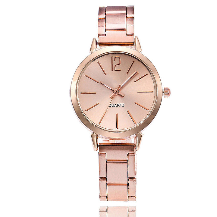 Alloy large digital watch with quartz movement and Geneva branding