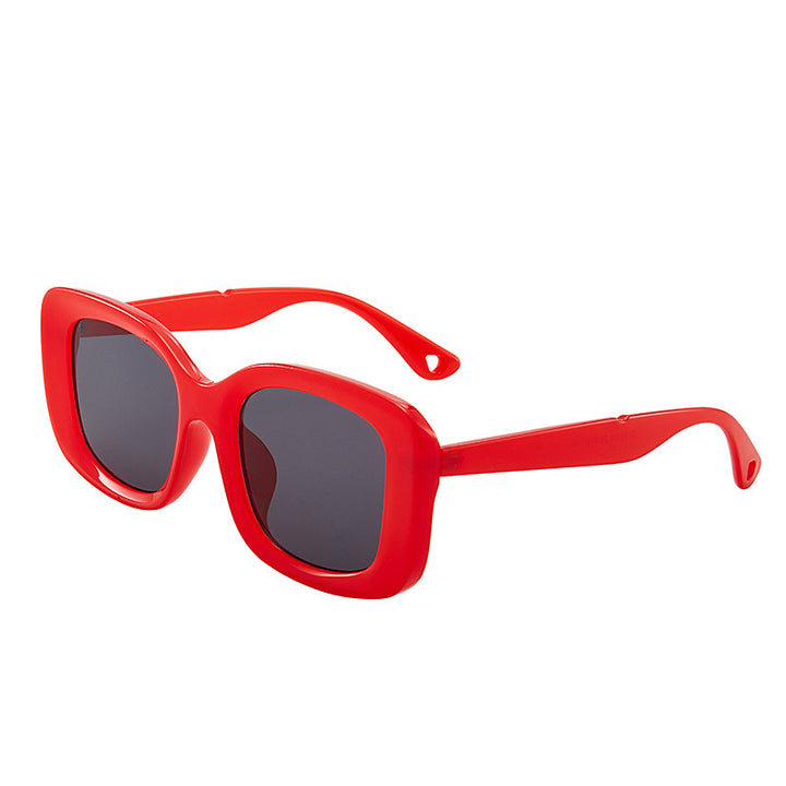 Lunettes de soleil carrées grand format pour hommes et femmes