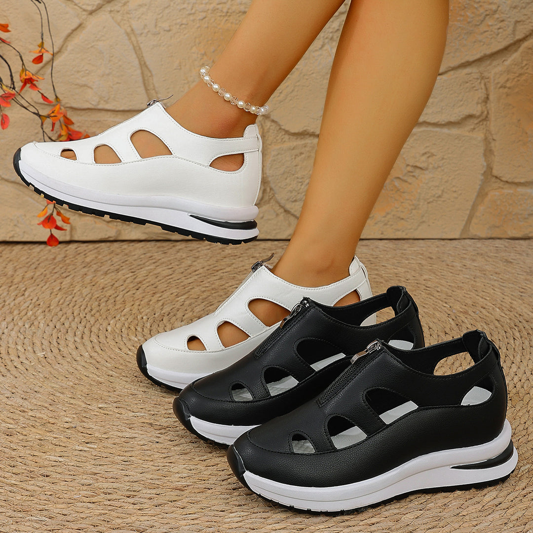 Baotou Chunky-sole Soft-soled Sandals Women's Casual
