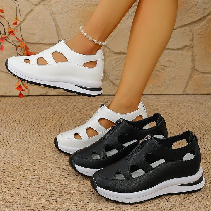 Baotou Chunky-sole Soft-soled Sandals Women's Casual