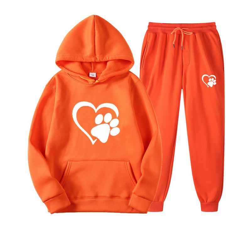 Mens And Womens Printed Hoodie Sets