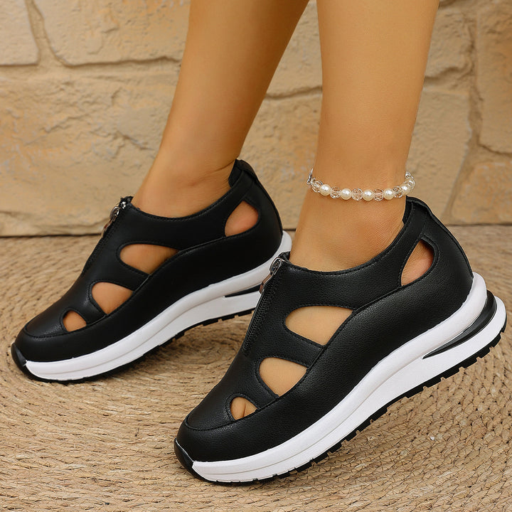 Baotou Chunky-sole Soft-soled Sandals Women's Casual