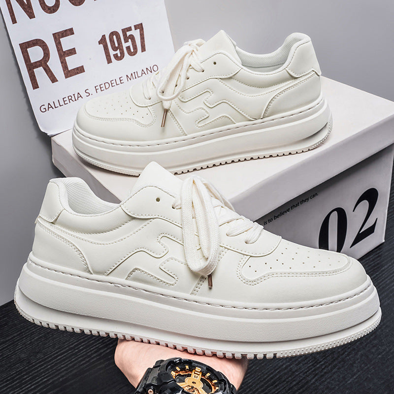 Versatile Casual Sports White Sneakers
