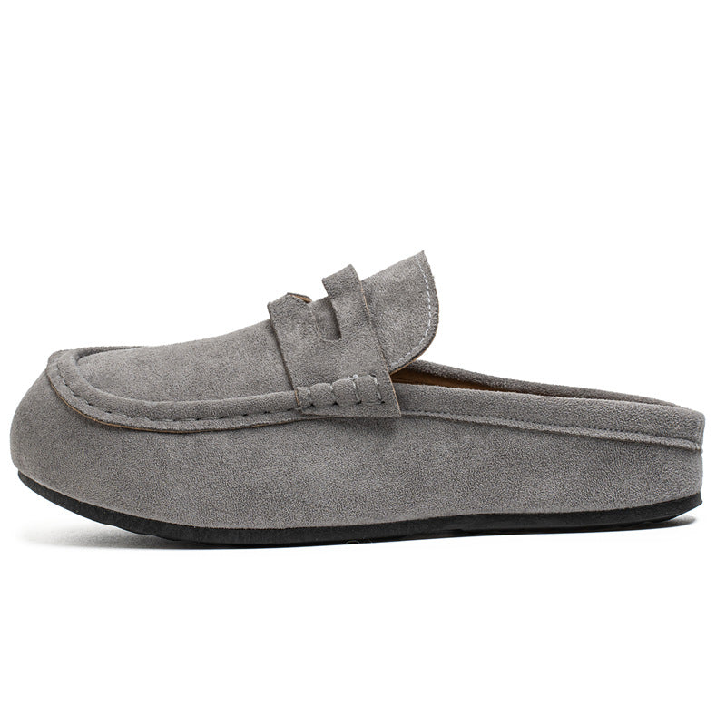 Retro Comfortable Suede Casual Mules Fashion