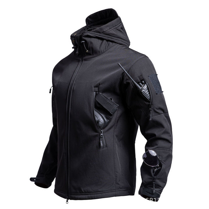 Mens Outdoor Sharkskin Softshell Jacket