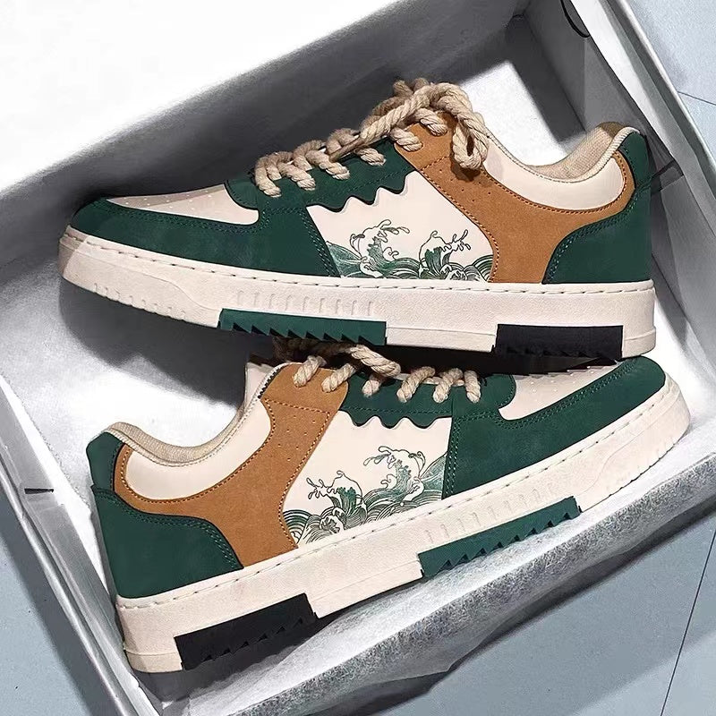 Spring New Men's Sports Flat-Soled Sneakers