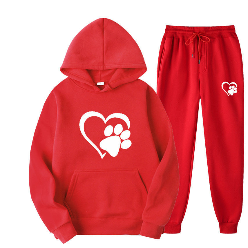Mens And Womens Printed Hoodie Sets