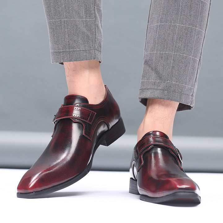 Business-casual Formal Mens Leather Shoes