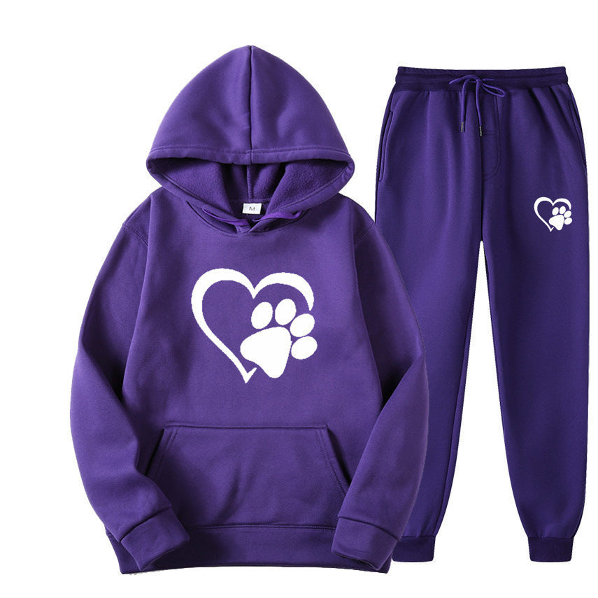 Mens And Womens Printed Hoodie Sets