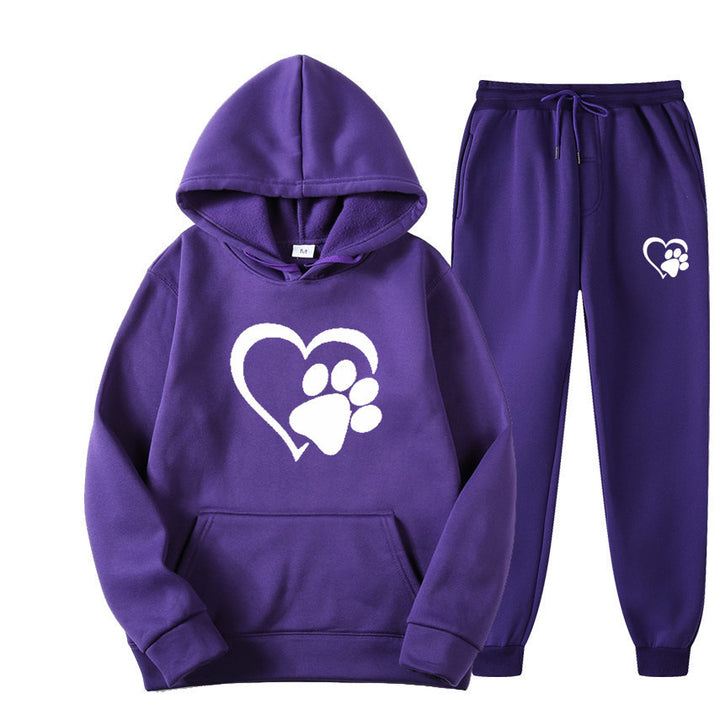Mens And Womens Printed Hoodie Sets