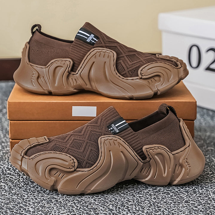 Versatile Comfortable Chunky-soled Shoes Mens