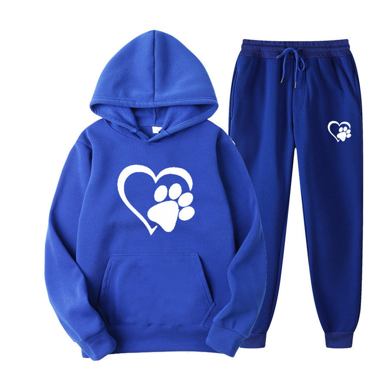 Mens And Womens Printed Hoodie Sets