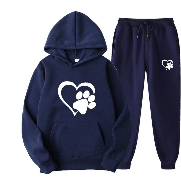 Mens And Womens Printed Hoodie Sets